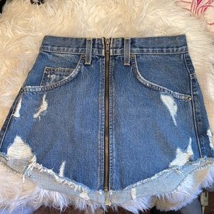 Carmar Adige Beatrice zip front skirt